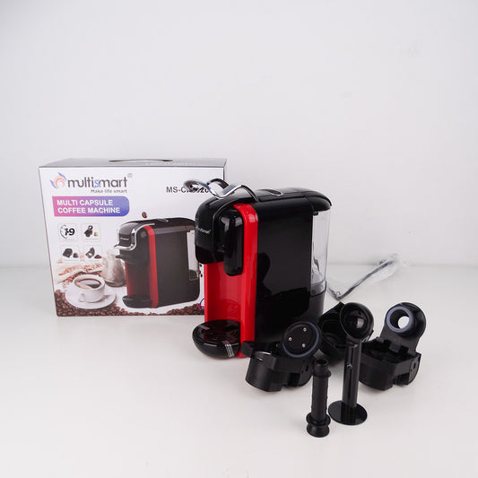 Multismart Machine À Capsules MS-CF 2026 – 3 En 1 – Dolce Gusto / Nespresso / Poudre – Noir